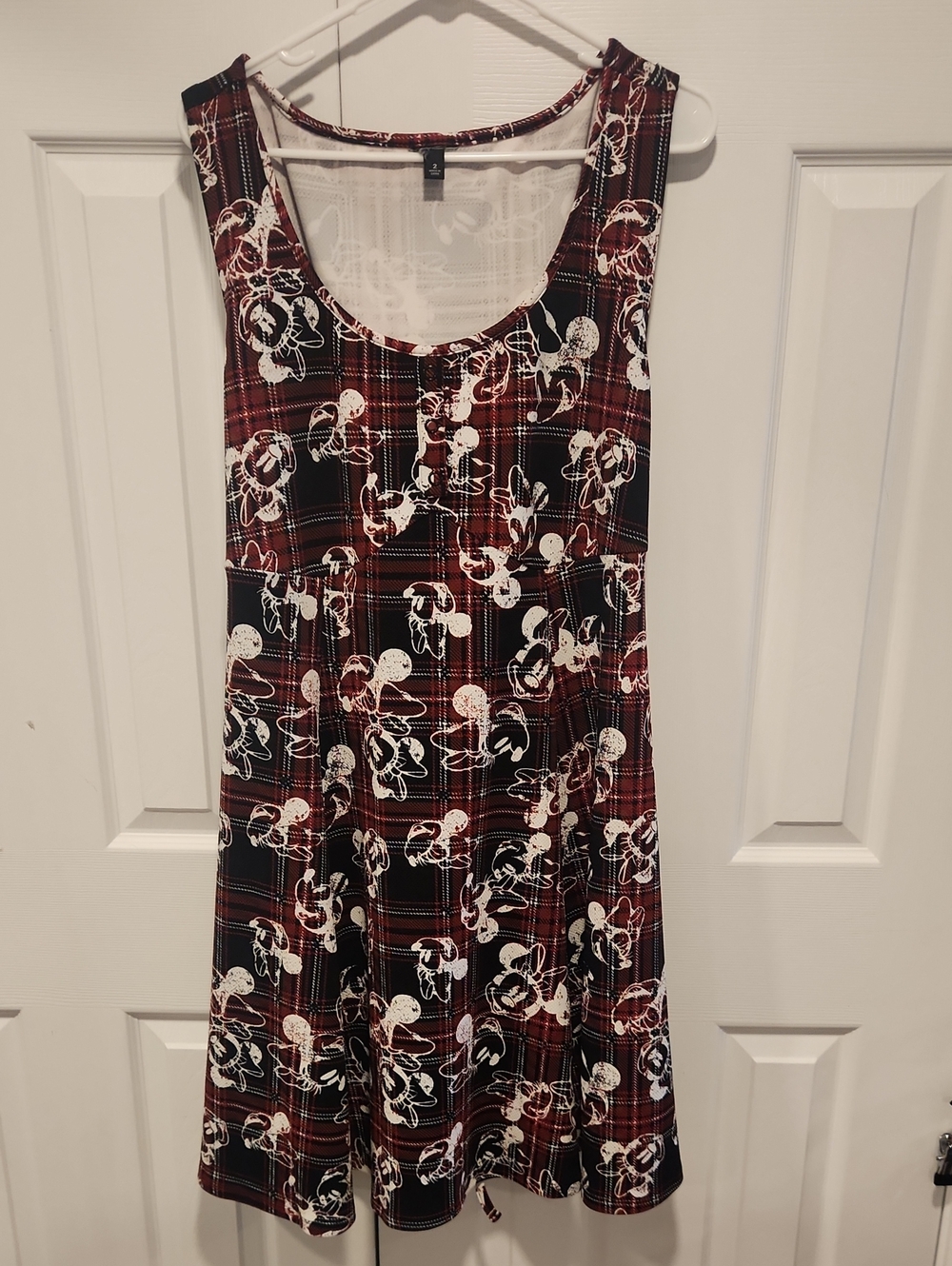 Disney Minnie Mouse Plaid Dress